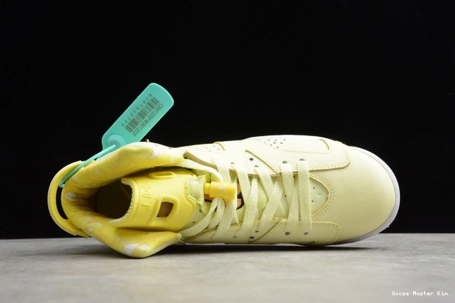 6 Dynamic Floral Yellow 543390-800 Air (GS) Jordan Retro 0702